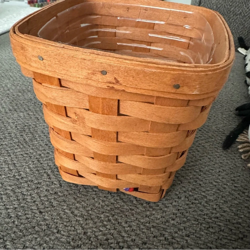Longaberger Hand Woven Utensil Basket‎